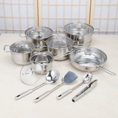 Série de Casseroles 18 pcs